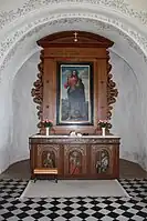 Ålum kirkes alter