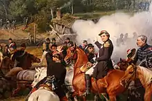 Slaget ved Alma, maleri af Émile Jean-Horace Vernet