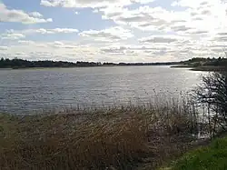 Ørslevkloster Sø set mod sydøst