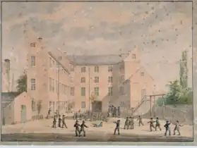 Østre Borgerdyd, Wildersgade på Christianshavn, 1845
