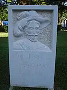 Monument for Žikmund (Sigismund) Frankopan, byens leder i det 15. århundrede
