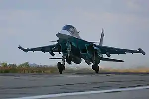 Russisk Su-34 i Syrien.
