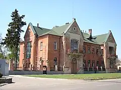 Nygotisk bankbygning