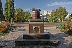 Monument for Nizjyn-agurken