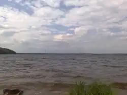 Udsyn fra konfluenspunktet med Tjusovaja.