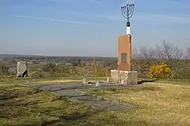 Holocaust-monument i nærheden af Zolotonosja
