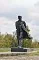 Lenin monument ved indkørslen til Gorki Leninskije