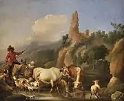 Johann Heinrich Roos - Flok, 1676