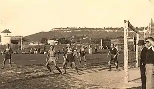 Fodboldstadion Tjortkiv, 1938