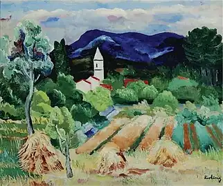 Landskab i Provence, ca. 1919Paysage de Provence