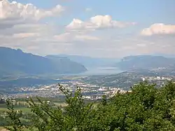 Udsigt over Chambéry