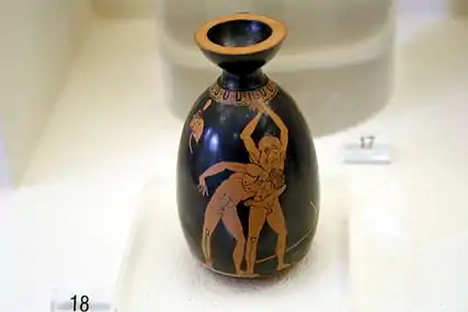 To brydende efebero. 500 f.Kr.