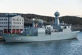 HDMS HVIDBJØRNEN i Nuuk 2017