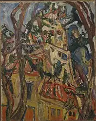 Saint-Pierre-tårnet ved Céret, ca. 1922