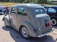 Bagenden af en britisk Anglia fra 1953