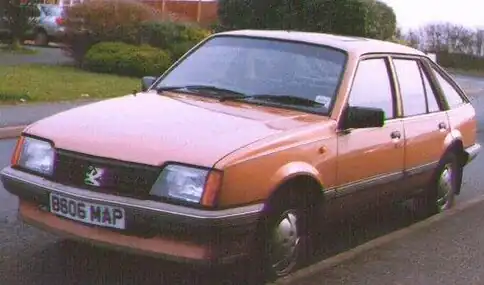 Mk II GLS model efter facelift i 1985