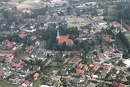 Luftfoto af Ganderkesee