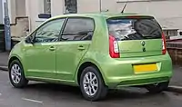 Škoda Citigo femdørs (2012−2016) bagfra