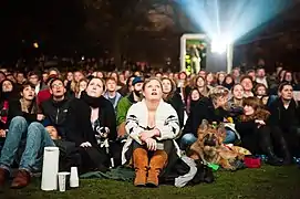 Open air visning af Game of Thrones sæsonpremiere 2014