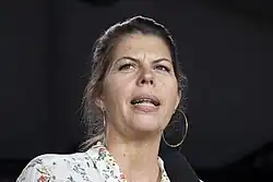 Franciska Rosenkilde på Folkemødet i 2023.