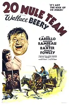 20 Mule Team (1940) med Noah Beery Jr.
