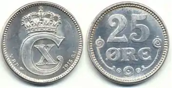 25 Øre 1915