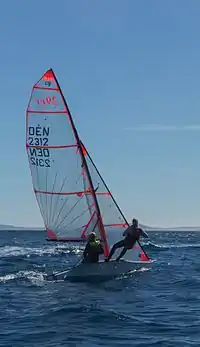 En "29'er" træner ved Cavalaire-sur-Mer, 2015