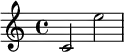 { c'2 e''2 }