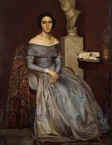 Portræt af Karoline Ewald, 1846