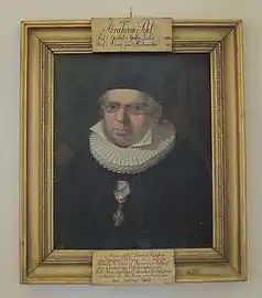 Abraham Pihl, maleri i Vang kirke (Ridabu) (usikker dato).