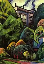 Haus im Garten, 1912