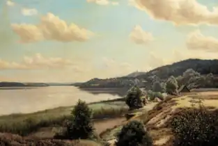 Et sølandskab, 1925