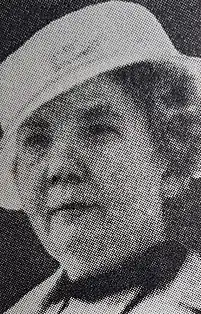 Portræt fra Allhems Svenskt konstnärslexikon, uden dato