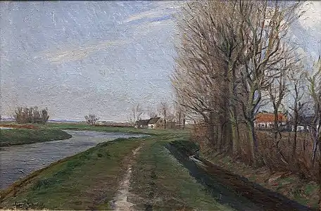 Eftermiddag i april, April 1897. Foto: Statens Museum for Kunst