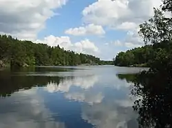 Nyforsviken i Albysjön