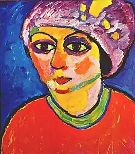 Violet turban, 1911