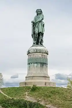 Statuen af Vercingétorix ved Alésia