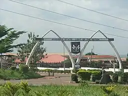 Regeringsbygningen i byen  Awka