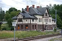 Ängelsberg station, Västmanland.