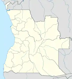 Huambo ligger i Angola