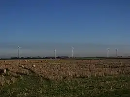 Vinmøllepark i Langhorn