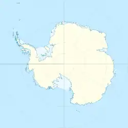 Ross Island ligger i Antarktis