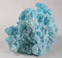 „Zeiringit“ (blålig aragonit)