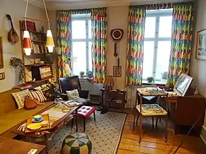 Dagligstue fra 1950'erne