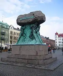 Æren for arbejdet, på Möllevångstorget i Malmø