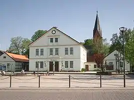 Rådhus og kirke