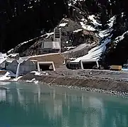 Tunnelens vestlige ende i 1979