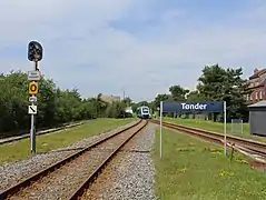 Et nordfrakommende tog 2019