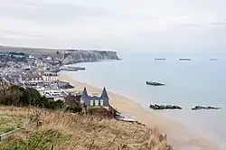 Arromanches blik mod øst