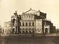 Det andet byggeri af Semperoper efter 1880